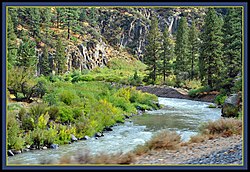 The Truckee River near Floriston