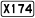 China County Road X174.svg