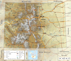 Colorado geografická mapa-en.svg
