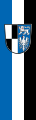 Bannerflagge mit Wappen
