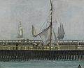 Édouard Manet: Die Hafenmole von Boulogne