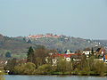 Blick von Neckargemünd zum Dilsberg