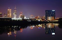 Skyline of Indianapolis