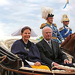 Raja Carl XVI Gustaf dan Ratu Silvia dari Swedia