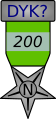 {{The 200 DYK Nomination Medal}}