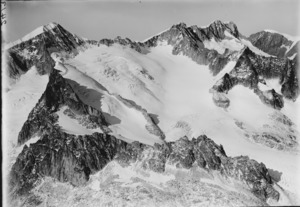 Bielenhörner, Galenstock, Gletschhorn, Tiefengletscher (1919)