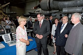 Verteidigungsminister Jung besucht die WTS 2008