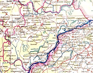 Фоминский район на карте