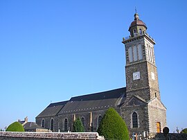 The church in Saint-Amand