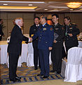 羅伯特·蓋茨在新加坡會見中國代表團