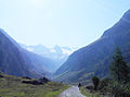 Habachtal mit Blick auf die Hohen Tauern