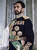 Emperor Haile Selassie of Ethiopia in 1970