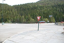 The crossroads at Haukeli