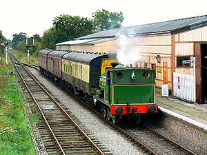 Hayes Knoll railway station by Brian Robert Marshall.jpg