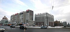 перекрёсток улиц Ершова и Вишневского у площади