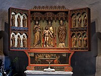 Flügelaltar mit Gnadenstuhl und zwölf Aposteln