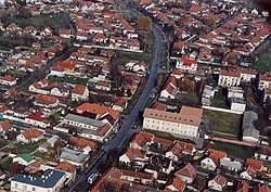 Aerial photograph of Kiskunmajsa