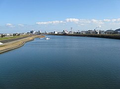 横見町 JR 阿波中島駅〜阿南駅間から東望