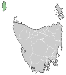 Municipalità di King Island – Mappa