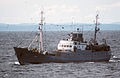 Sovětská zpravodajská loď Linza monitoruje námořní cvičení NATO nazvané „Northern Wedding 86“