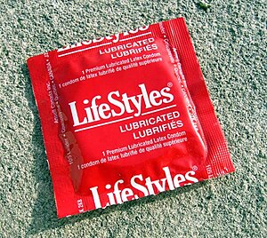 Front of package for LifeStyles condom