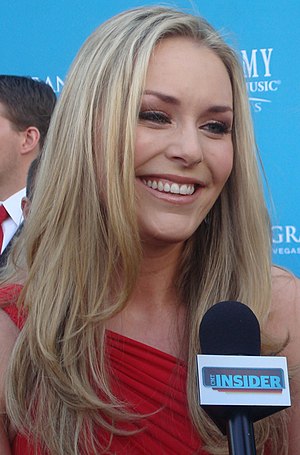 Lindsey Vonn at the 45th Annual Academy of Cou...