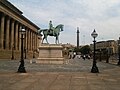Equestrian statue of Prince Albert, by Thomas Thornycroft