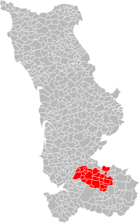 Localisation de Communauté de communes du Val de Sée