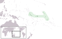 Locatie van Republic of Kiribati
