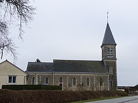 The church in Ménil-Erreux