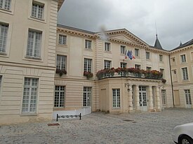 Castelo de Boissise-le-Roi, sede da prefeitura.