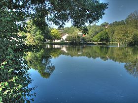 Vue de l'île