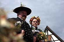 Mariage de l Ami Fritz à Marlenheim - Place principale, 2023