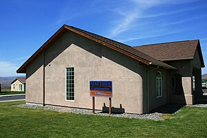 Example of w:Straw-bale construction seen in t...