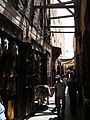 The main mode of transport in the Medina at Fez is donkey