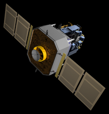 Image of SOHO spacecraft NASA SOHO spacecraft.png