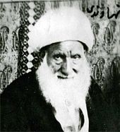 Iranian Shi'a scholar and author Sheikh Ali Akbar Nahavandi. Nahavandi.jpg