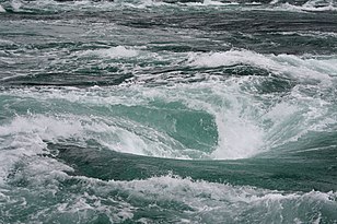 Photograph of the Naruto whirlpools