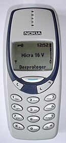 Nokia 3330, a variant of Nokia 3310 Nokia.3330.jpg