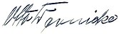 signature d'Otto Wernicke