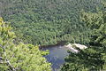 Sand Beach from a mountain overlook