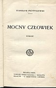 Stanisław Przybyszewski Mocny człowiek