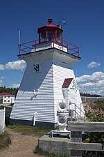 Le phare du Cap Enragé.