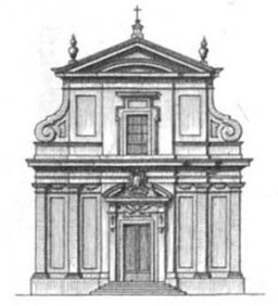 San Caio. Gravyr av Giovanni Battista Cipriani.
