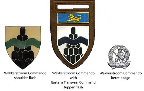 SADF era Wakkerstroom Commando insignia
