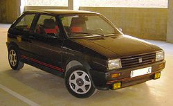 SEAT Ibiza I Diesel del año 1986.