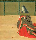 Sei Shōnagon na rysunku z końca XVII wieku
