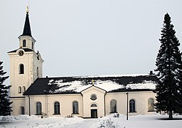 Siljansnäs kyrka i januari 2011