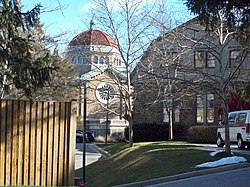 Historická čtvrť St. Charles College 9. prosince. JPG