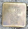 Stolperstein für Lotte Luise Coblenzer